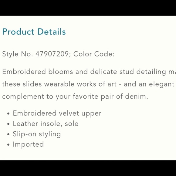 ANTHROPOLOGIE Studded Violet Slides Flats 7 NWT - Picture 5 of 10